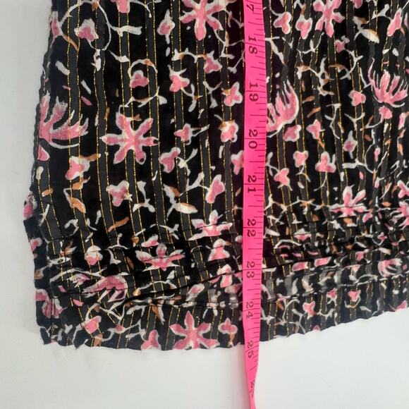 Cleobella Brynlee Long Sleeve Organic Cotton Print Multicolor Women’s Size M - Picture 8 of 8